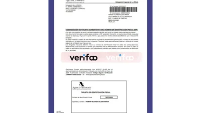 Spain Tax Document In Word And PDF Format