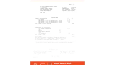 Panama Cable & Wireless Panama Utility Bill Word And PDF Template (2 Pages)