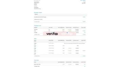Jenius Bank Estatement Template 2023
