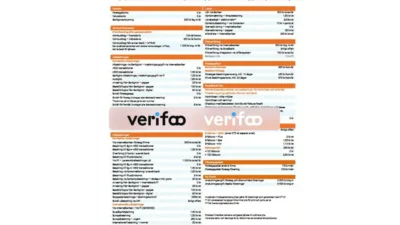 Swedbank Bank Services Invoice Template in word and pdf format