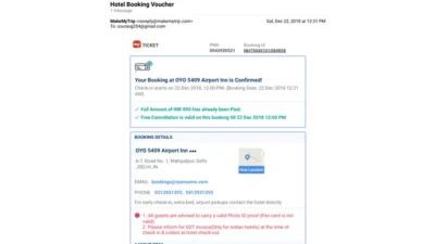 Hotel Booking Confirmation Voucher Template in Word And PDF Fromat(3)