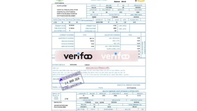Bangladesh Power Development Board Electricity Bill template