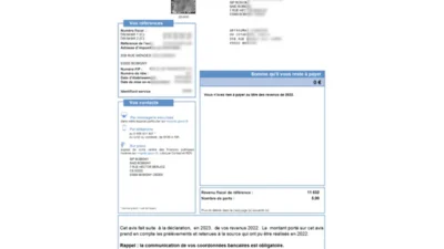 France TaxDocument Template