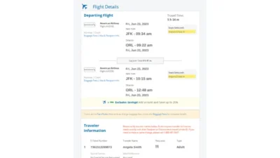 United States Flight Watcher Flight Ticket Template in Word And PDF Format