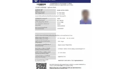 Serbia E-Visa Template In Word And PDF Format