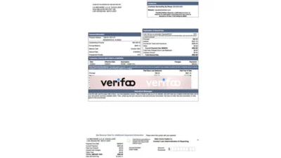 United States CENLAR Mortgage Statement Template in word and pdf format