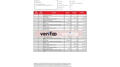 Bank‑Statement Template – OCBC NISP (Digital)