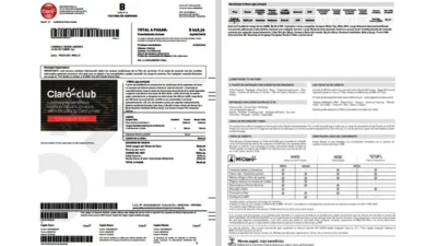 Argentina Claro-AMX ARGENTINA S.A. Template in word and pdf format