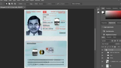 Norway ID Card PSD Template (version2)