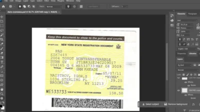 New York State Registration Document PSD Template
