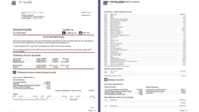 Derayah Account Statement Template in word and pdf format