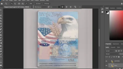 US High Quality Passport Pack psd Templates – (old versions)