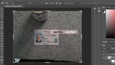 Card Background Mockup PSD Template (v15)