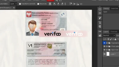 Poland ID Card PSD Template v2