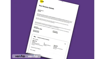 Scoot Airlines Australia E-Ticket Template – A Customizable Guide in PDF and Word Format
