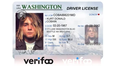 Washington drivers License Template PSD – Drivers License Template v1