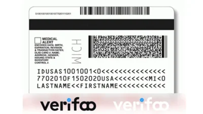 USA Drivers Licence Barcode Format Codes