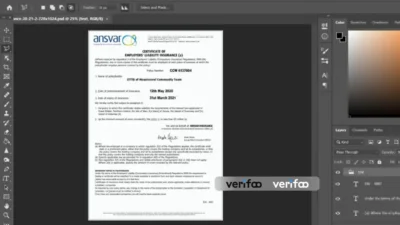 Ansvar Employer Liability Insurance PSD Template