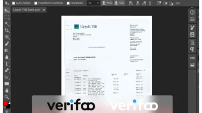 Lloyds TSB Bank Statement in PSD Format