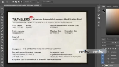 MINNESOTA Automobile Insurance Car Insurance PSD Template
