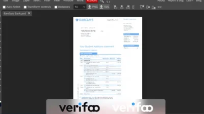 BARCLAYS BANK STATEMENT TEMPLATE PSD