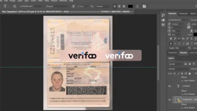 Brazil Passport PSD template v2