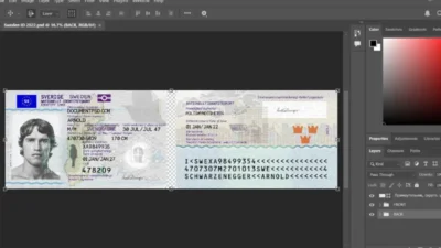 Sweden Identity card PSD Template (New 2025)