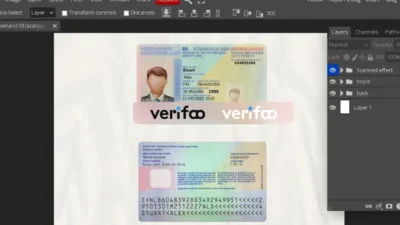 Netherlands ID Card PSD Template v2