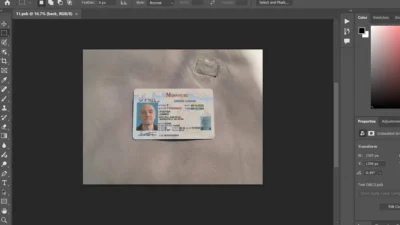 Card Background Mockup PSD Template (v13)