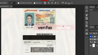 Arizona driver license Psd Template[New 2022]