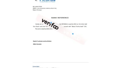 Nicaragua Banco Ficohsa bank account closure reference letter template