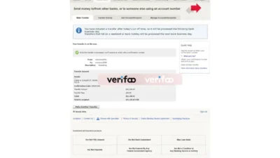 Bank of America Money Transfer Receipt Template