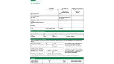 Paraguay Petrobras Paraguay Operations And Logistics Gas Company Utility Bill Template