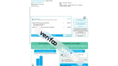 france engie bill template in pdf format