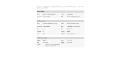 Italian Invoice Template V5