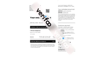Octopus energy utility bill Pdf Template