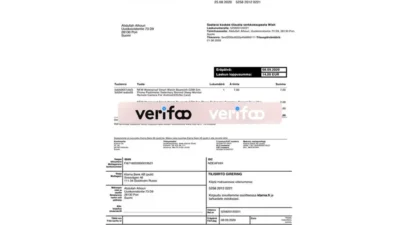 Finland Invoice Template v4