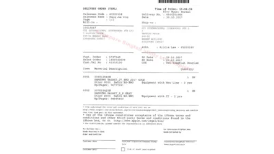 singapore Singtell utility bill template