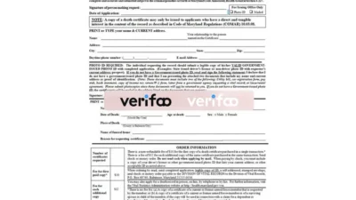 Maryland fake death certificate templates in word format