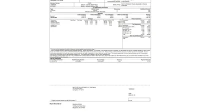 USA MACYS RETAIL HOLDINGS LLC PayStub Word And PDF Template (2 Pages)