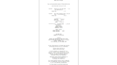 United States Best Buy Receipt Template in Word and PDF Format