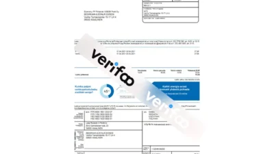 Finland Utility Bill Template V3