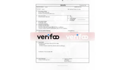 USA death certificates in PDF format