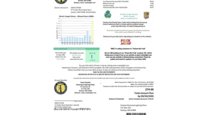 USA Texas Dasor Management And Investment Utility Bill Word And PDF Template