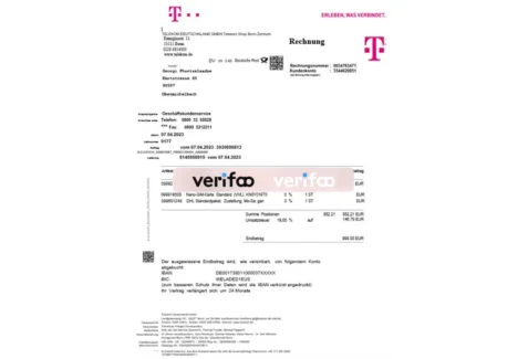 Germany T-Mobile In Word And PDF Format