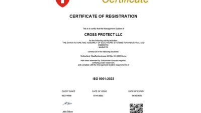 Switzerland business registration certificate Word and PDF template
