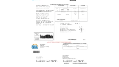 USA Florida Seco Energy Utility Bill Template In Word And PDF Format