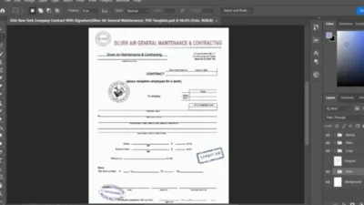 USA New York Company Contract