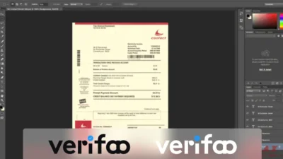 New Zealand Electric Bill Template – PSD Photoshop File
