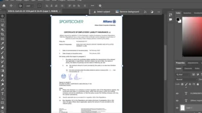 fake proof of allianz employer liability insurance
